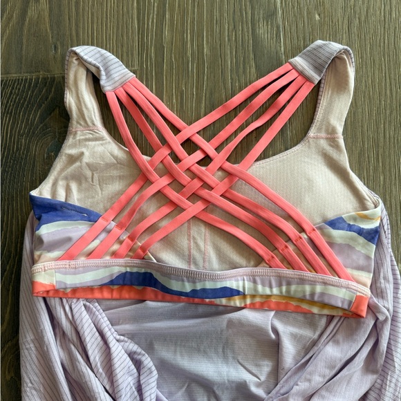 Lululemon Wild Tank Size 6 - Purple - Picture 1 of 4
